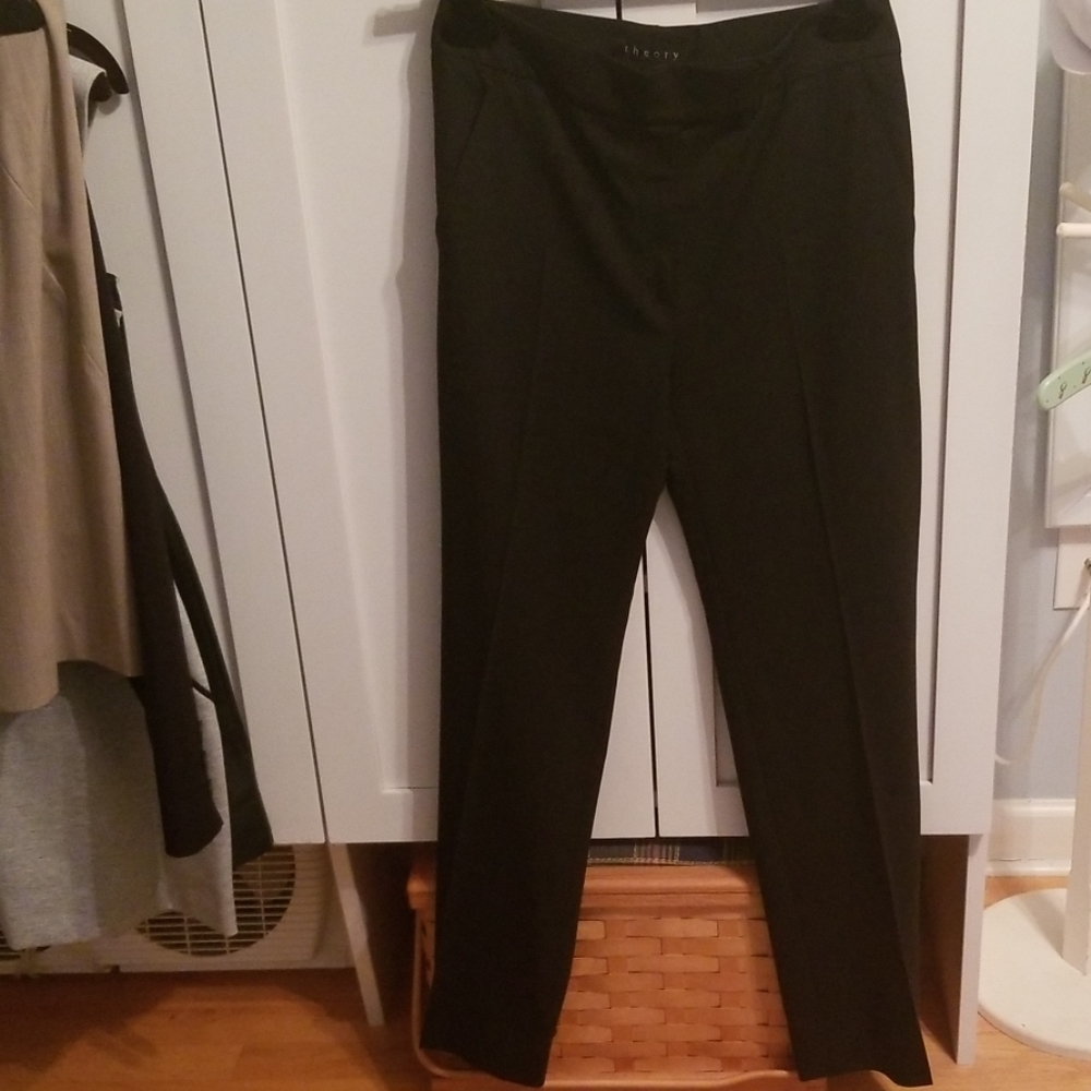Theory Lucas Black Pants